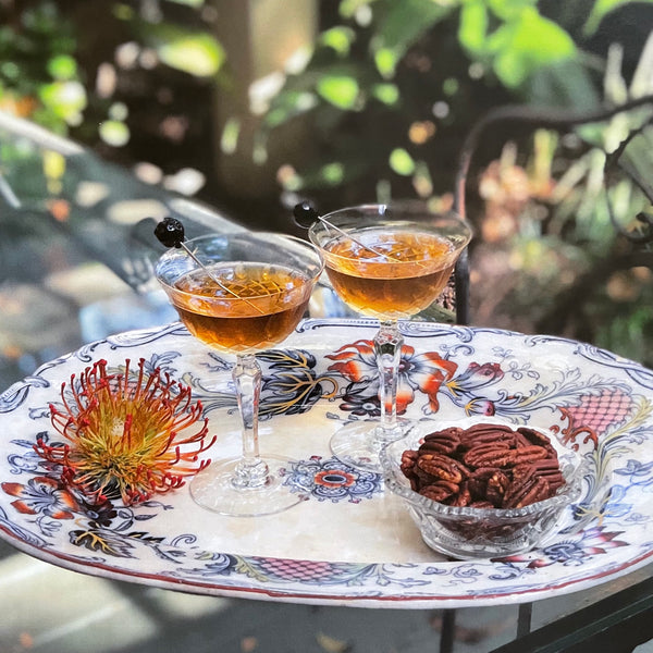 A Pairing Of Toasted Pecans And Manhattans From The Sipping On A Southern Porch Cookbook