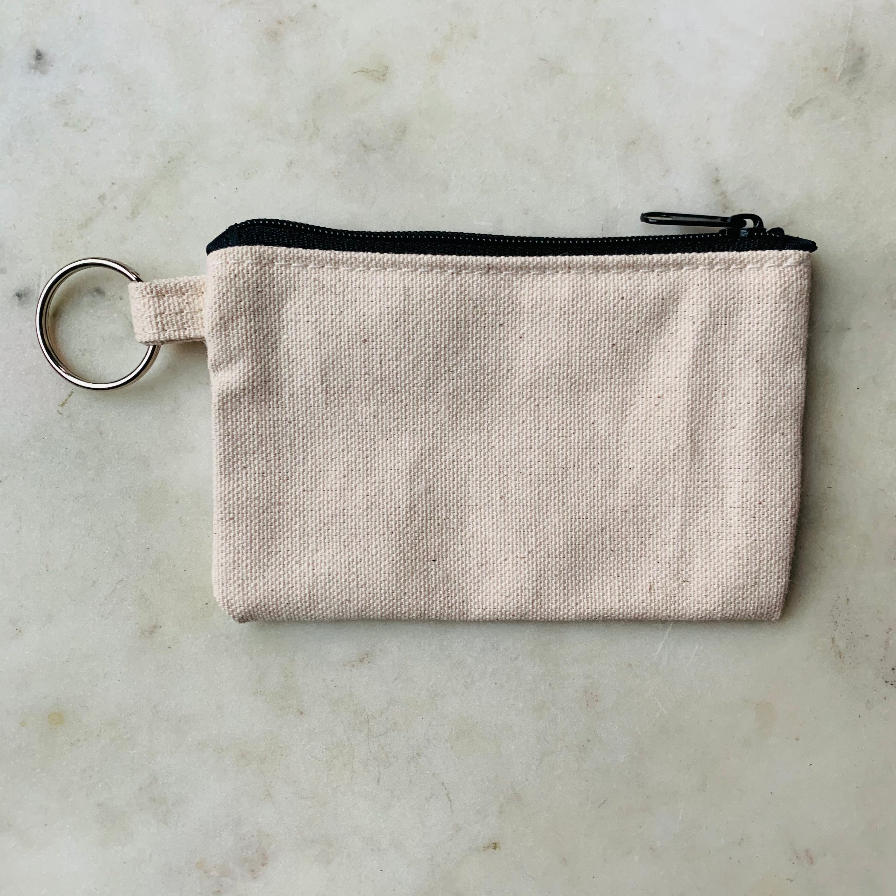 Plain Zipper Canvas Pouch, Upto 5 Kgs, Size/Dimension: 5 X 6 Inch at Rs  60/piece in Ichalakaranji
