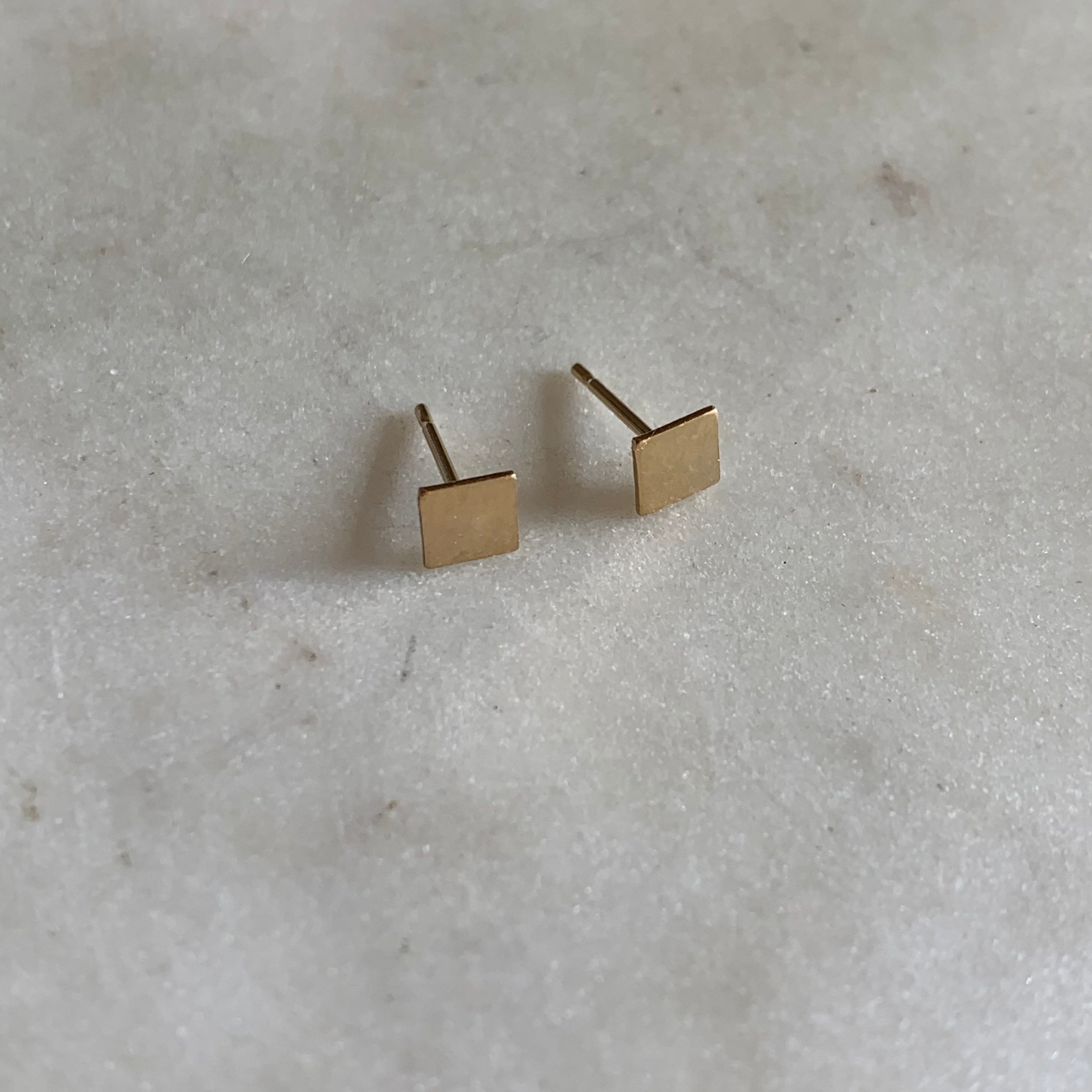 SQUARE EARRINGS | MIMOSA Handcrafted