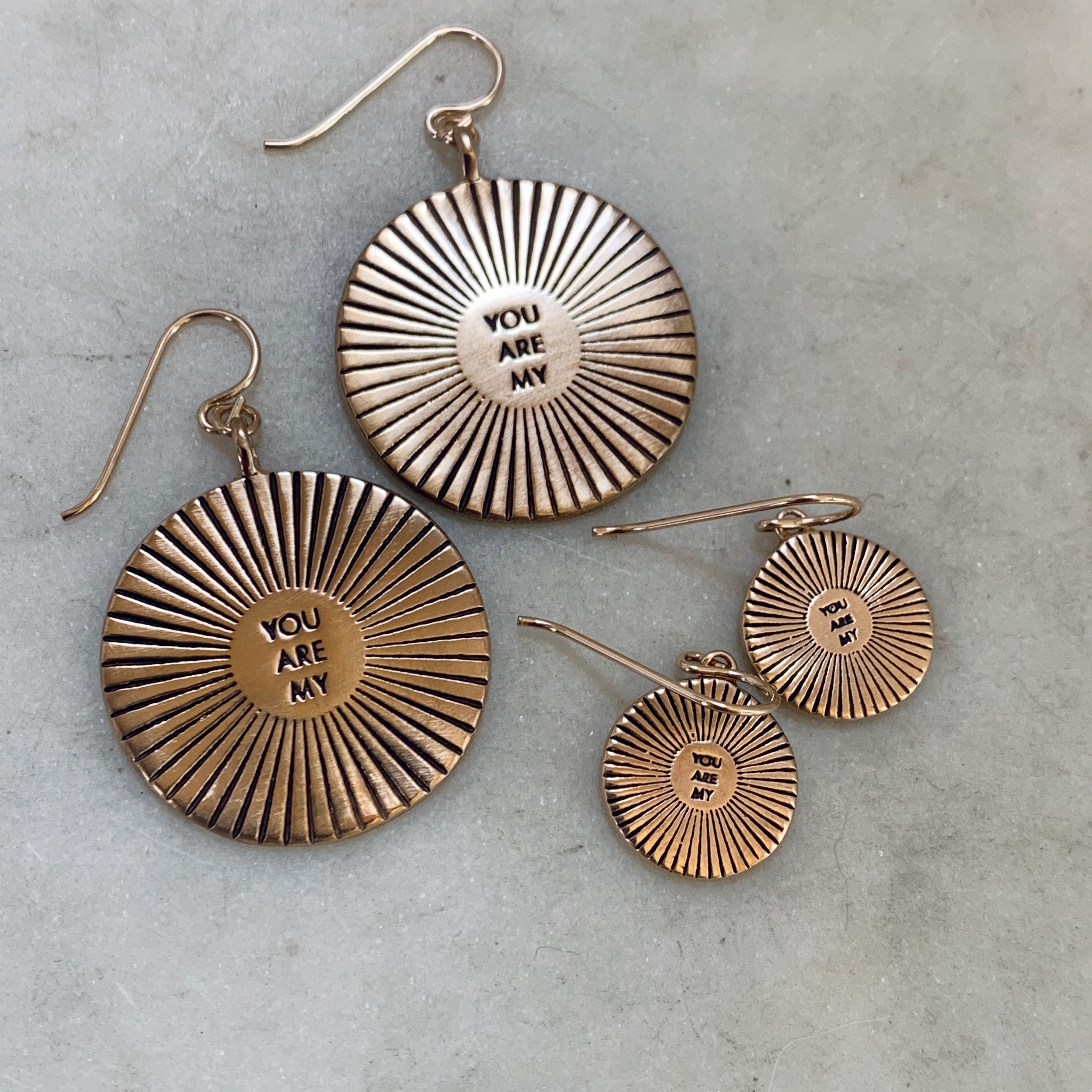 Buy 22k Yellow Gold Sunflower Earrings: Power of Sunrays Online | Madanji  Meghraj