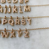 ALPHABET CHARM - A - MIMOSA Handcrafted Jewelry