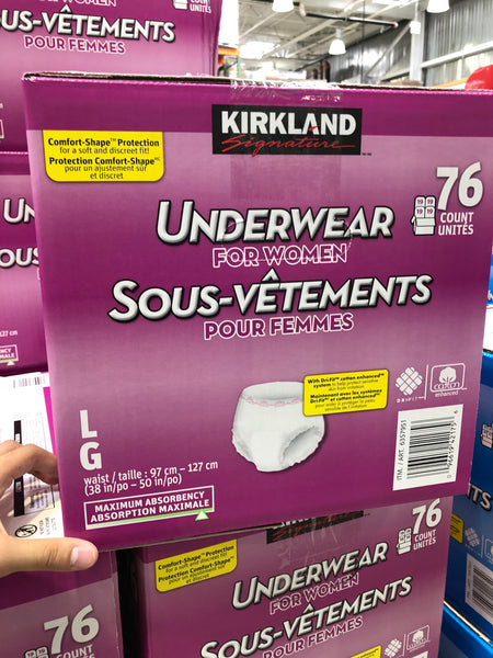 kirkland protective underwear