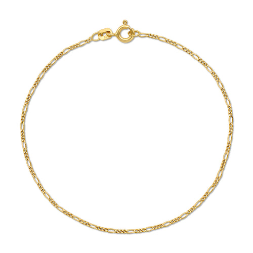 Thin Figaro Chain Bracelet