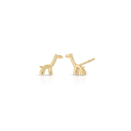 Balloon Giraffe Stud Earrings