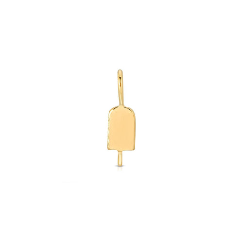 Tiny Gold Popsicle Charm