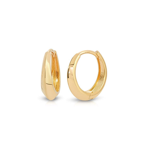 Gold Bold Hoop Earrings