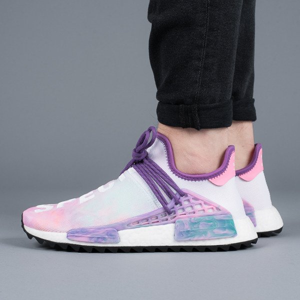 human races blue and pink