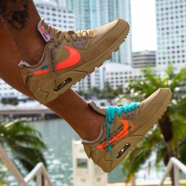 nike off white 90 desert ore