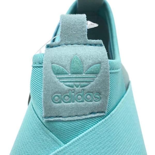 adidas superstar slip on mint