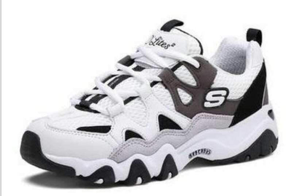 skechers d'lites 2 hombre negro