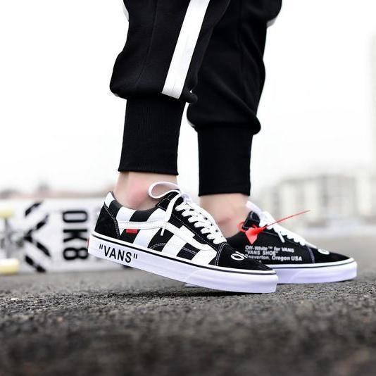 off white x vans old skool custom virgil abloh