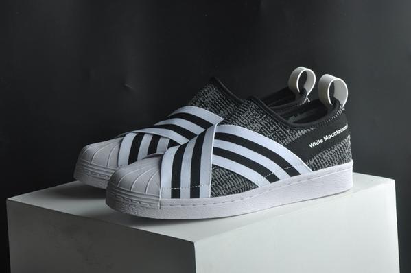 adidas superstar slip on white mountaineering