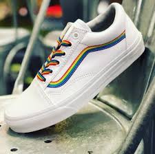 rainbow old skool vans cheap online