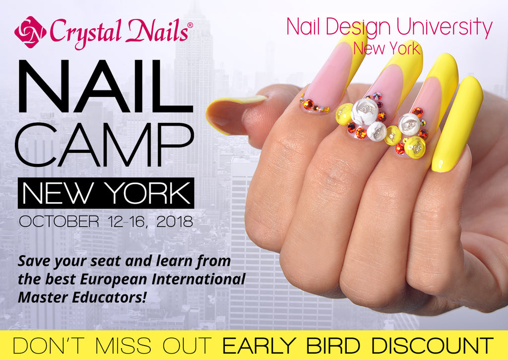 October 12 16 2018 Nail Camp Nail Design University New York