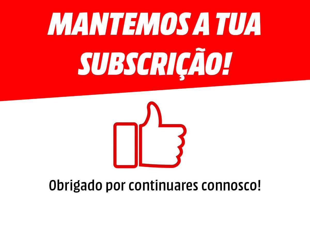 Confirmação de subscrição