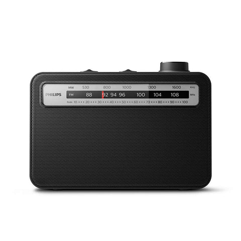 Radio despertador negro Sony ICF-C1T de 1.5 W RMS