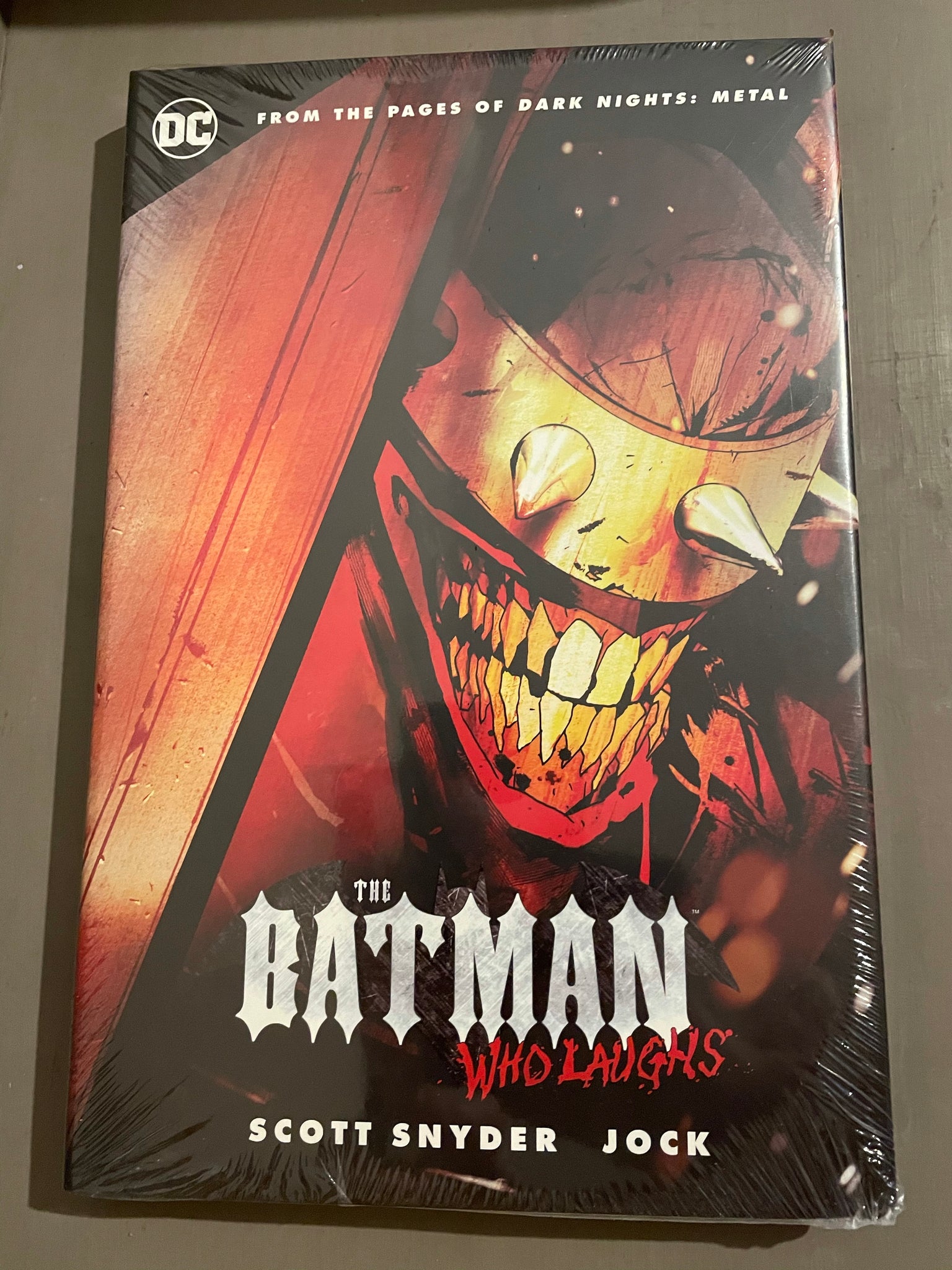 The Batman Who Laughs Hardcover – Bottles and Books