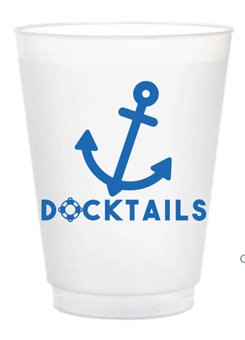 Custom Nautical Anchor Styrofoam Cups