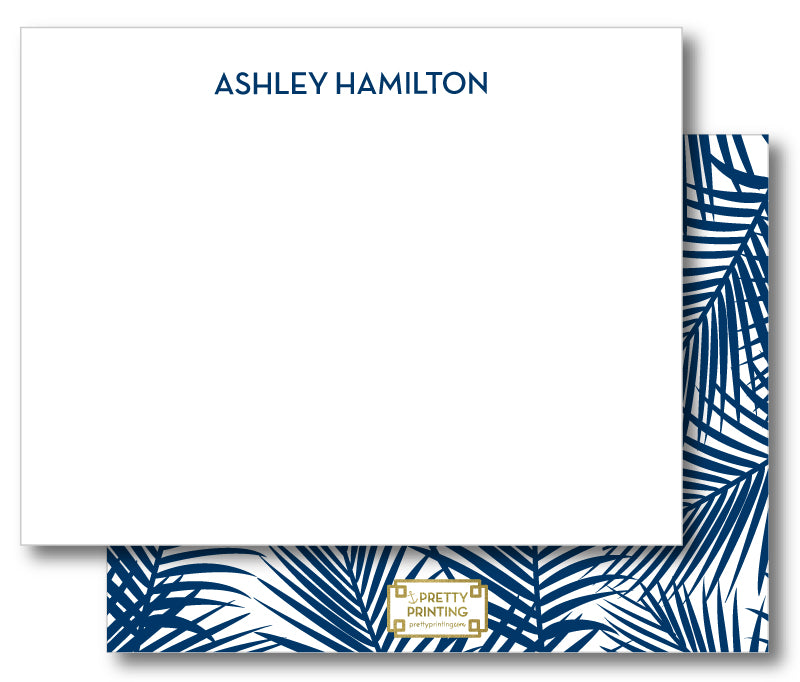 Notecard Double Sided - Palm Print