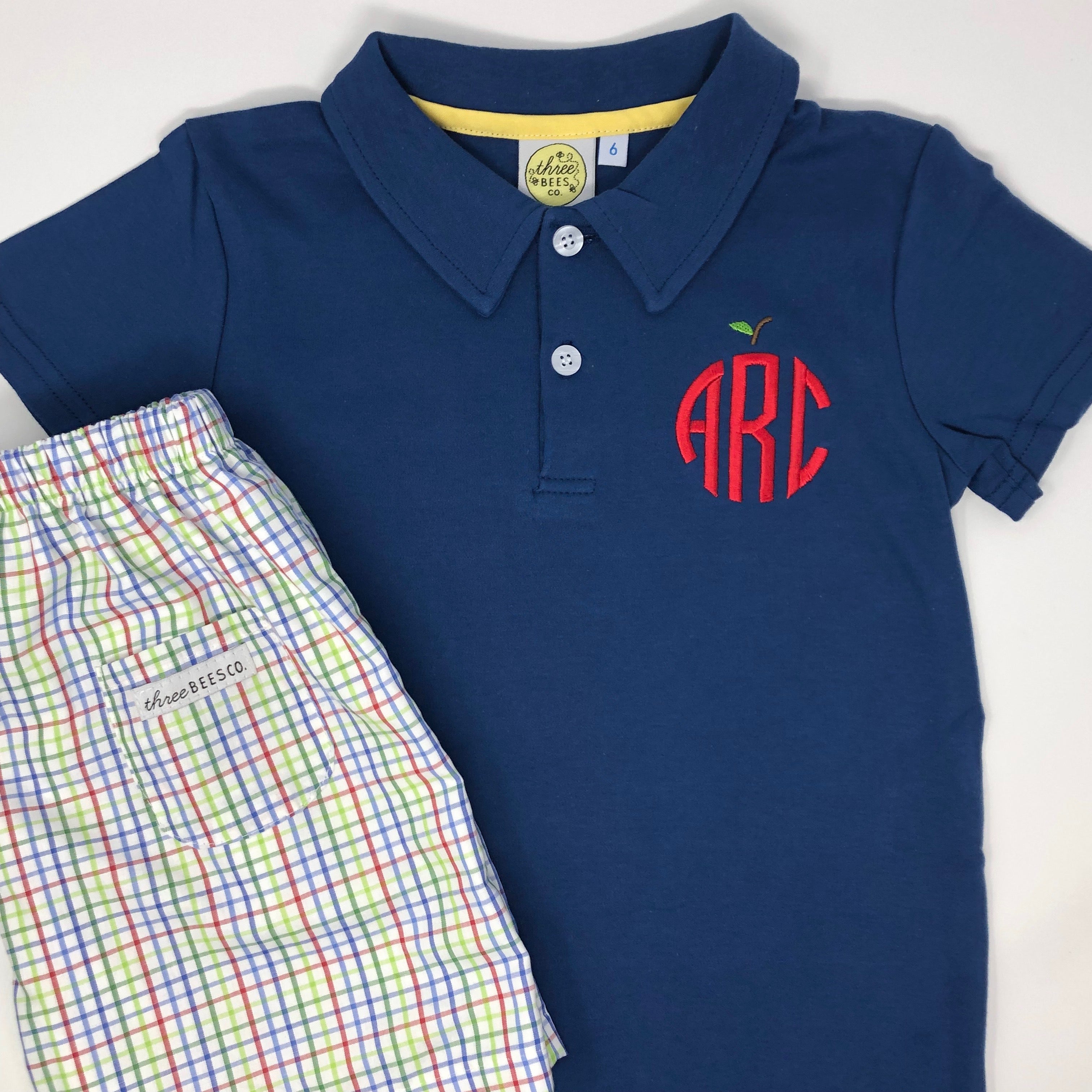 apple monogram shirt