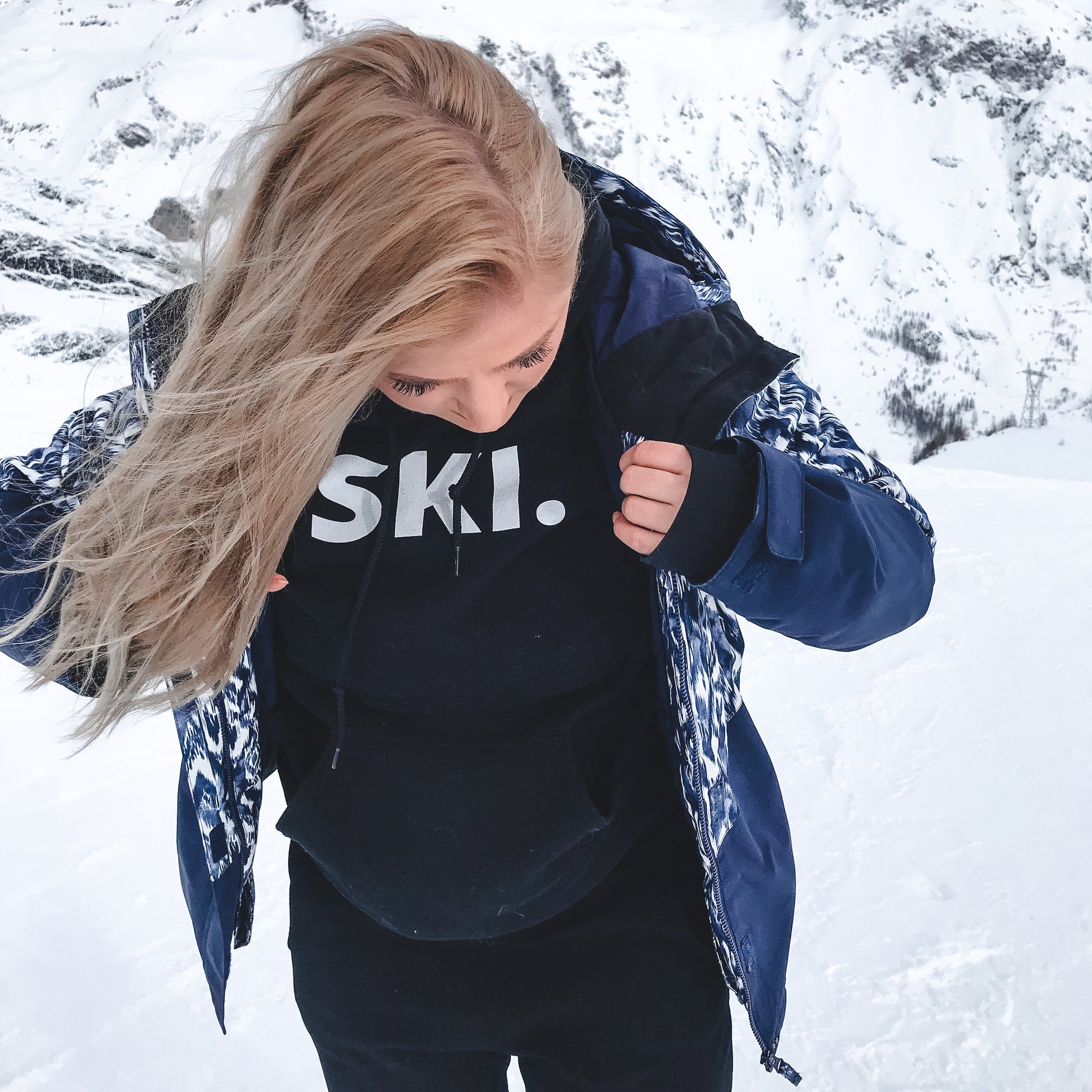 cool ski hoodies