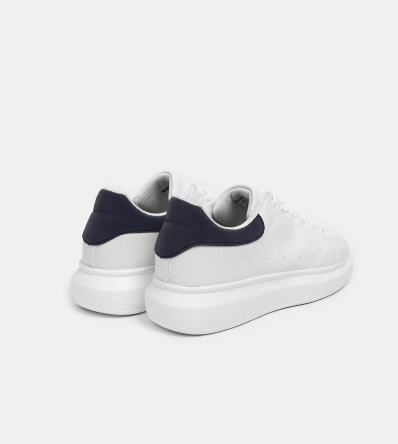 Superlight White Sneakers (Navy Blue 