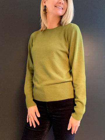 Van Kukil cashmere olive jumper