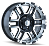 Image of ION Type 179 16x8 / 6x139.7 BP / 10mm Offset / 106mm Hub Black/Machined Wheel
