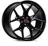 Image of Vossen HF-5 23x10 / 5x120 / ET22 / Mid Face / 72.56 - Gloss Black Wheel