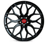 Image of Vossen HF-2 22x10.5 / 5x120 / ET38 / Deep Face / 72.56 - Gloss Black Wheel