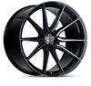 Image of Vossen HF-3 20x8.5 / 5x112 / ET40 / Flat Face / 66.5 - Double Tinted - Gloss Black Wheel