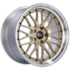 Image of BBS LM 20x10.5 5x114.3 ET35 Gold Center Diamond Cut Lip Wheel - 82mm PFS Required