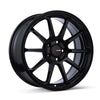 Image of Enkei PX-10 18x8 5x112 45mm Offset 72.6mm Bore Gloss Black Wheel