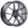 Image of BBS CI-R 19x9.5 5x120 ET25 Platinum Silver Polished Rim Protector Wheel -82mm PFS/Clip Required