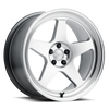 Image of Kansei K12H Knp 18x9.5in / 5x114.3 BP / 22mm Offset / 73.1mm Bore - Hyper Silver Wheel