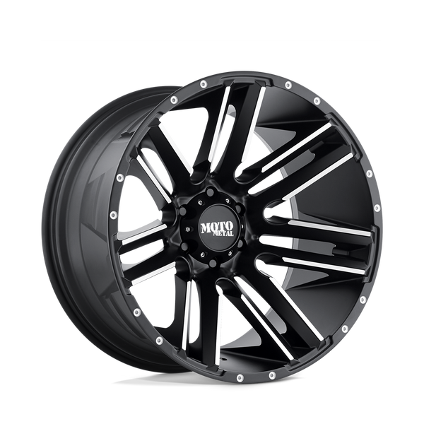 Moto Metal Stinger Cast Aluminum Wheel - Gloss Black Machined