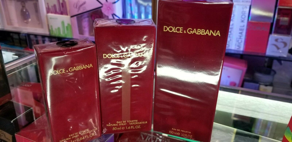dolce gabbana perfume red box
