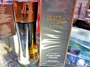 black point pour homme armani code