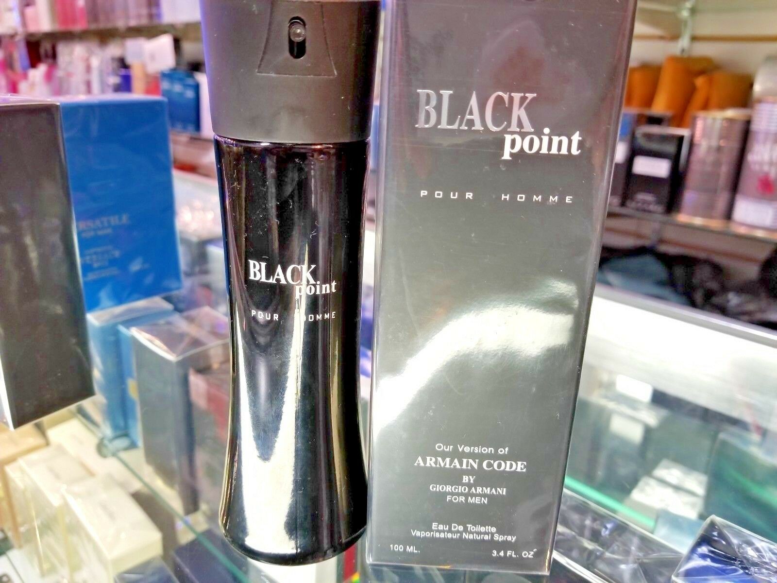 black point pour homme armani code