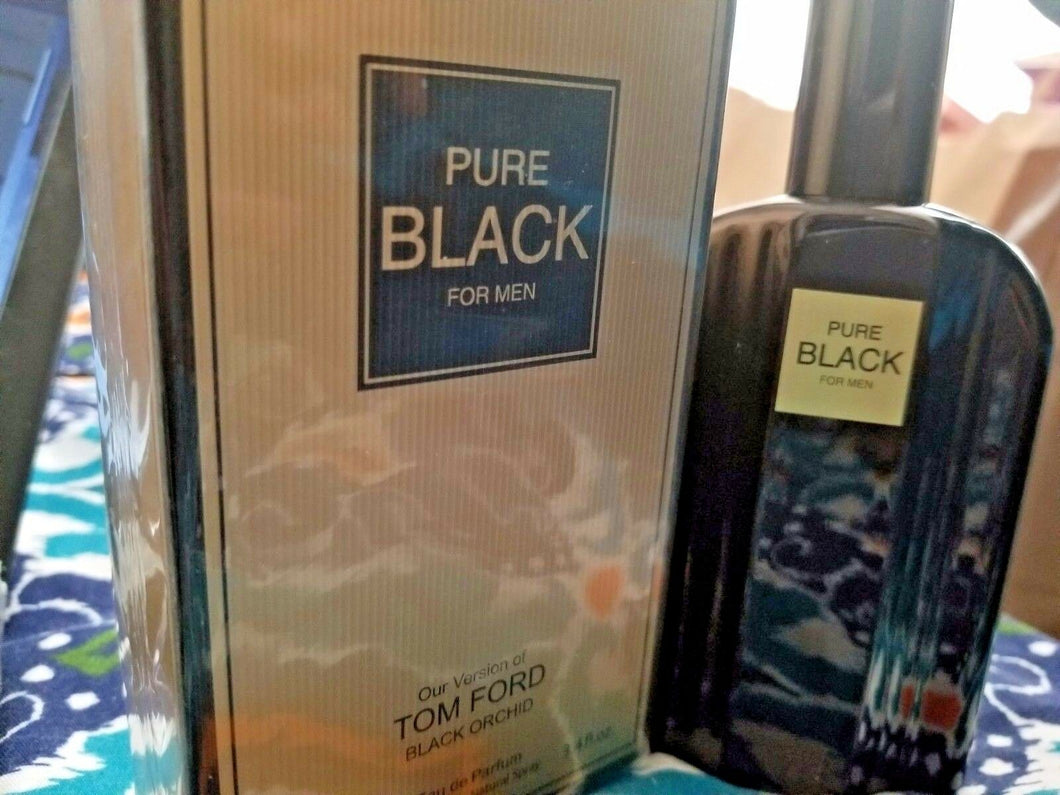 PURE BLACK COLOGNE for Men VERSION OF BLACK ORCHID  oz EDP Spray Ne –  Perfume Gallery