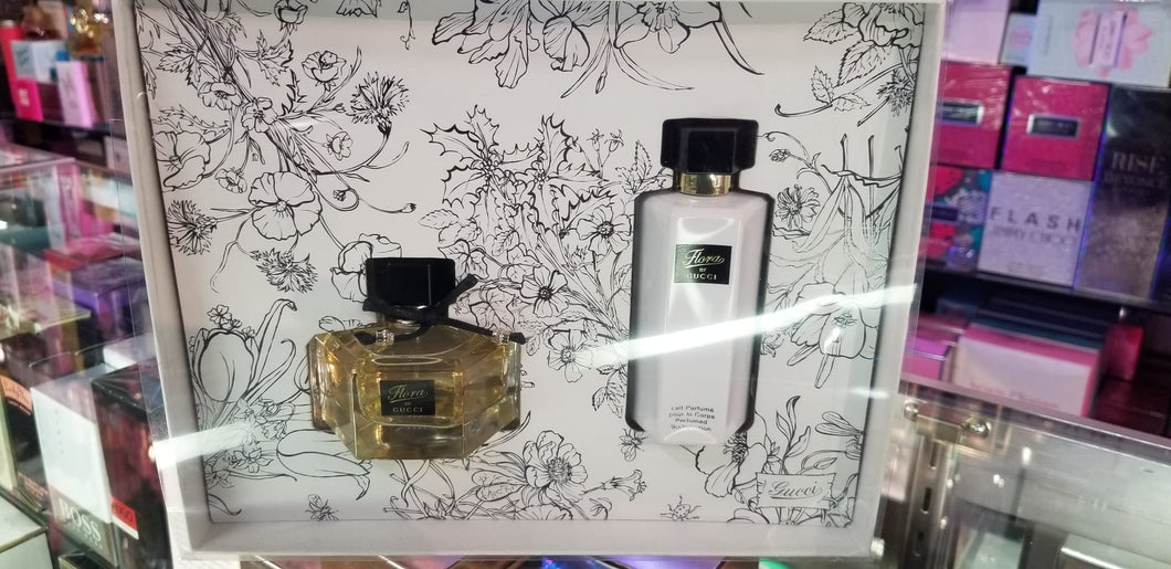 Flora by Gucci  oz 50 ml Toilette EDT 2 Piece GIFT SET RARE w  o –  Perfume Gallery