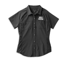 Harley-Davidson® Women's Pivot Performance Shirt with Coolcore® Technology Black Beauty - 99115-22VW
