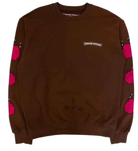 Chrome Hearts x Matty Boy Brown Crew Neck