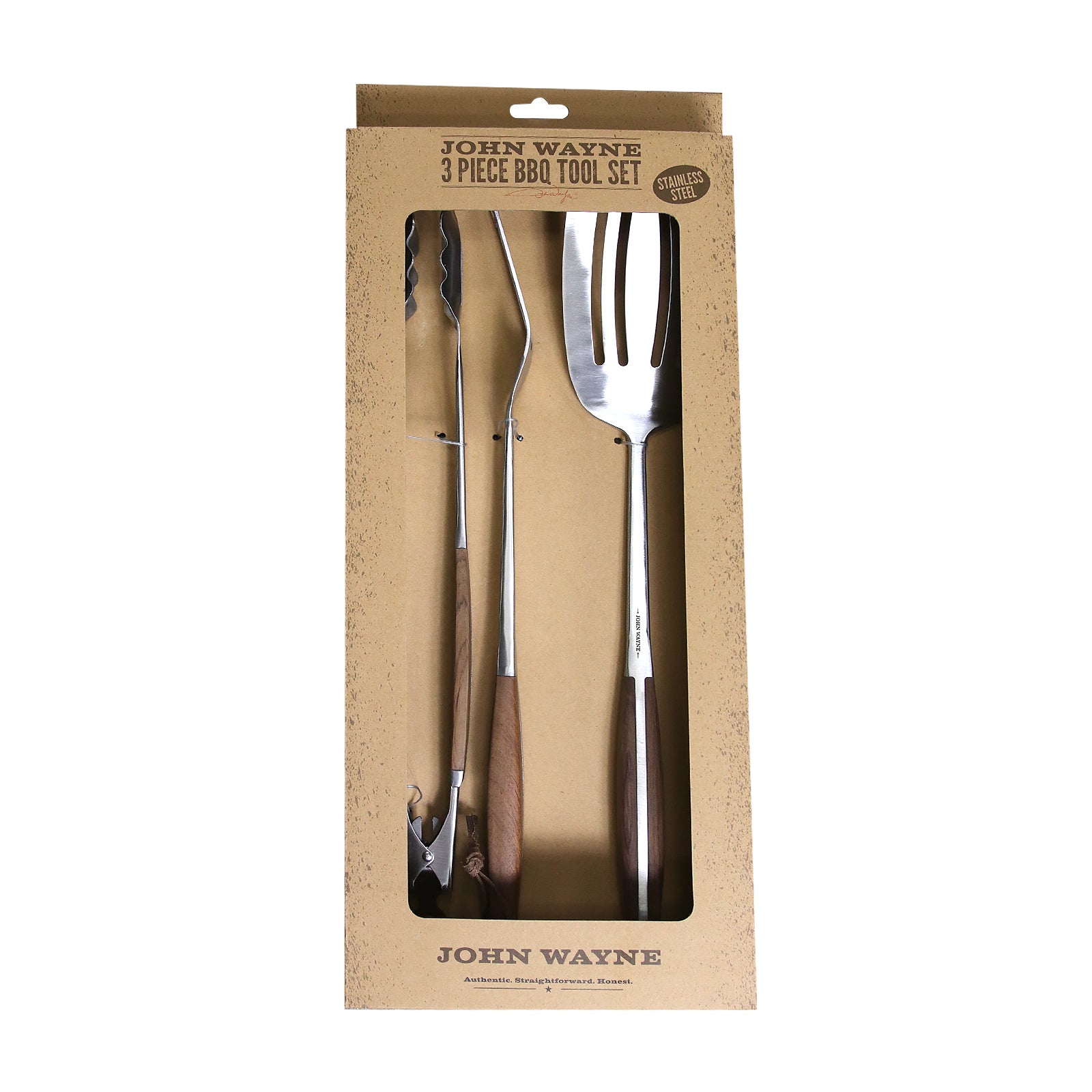 JW 3 Piece BBQ Tool Set