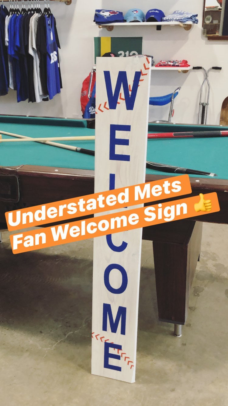 New York Mets Welcome Sign