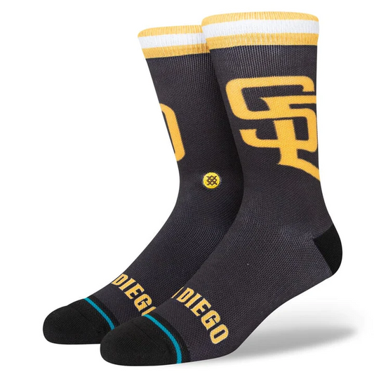 Stance Milwaukee Brewers Blue Batting Practice Jersey Sock