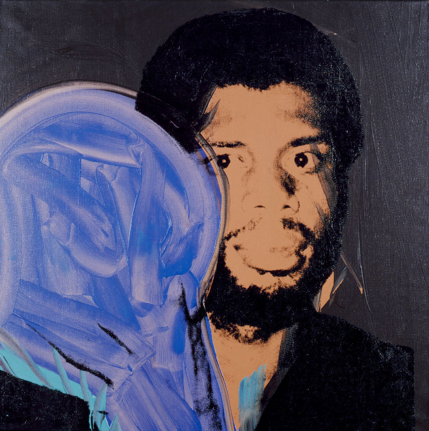 Andy Warhol print of Kareem Abdul-Jabar