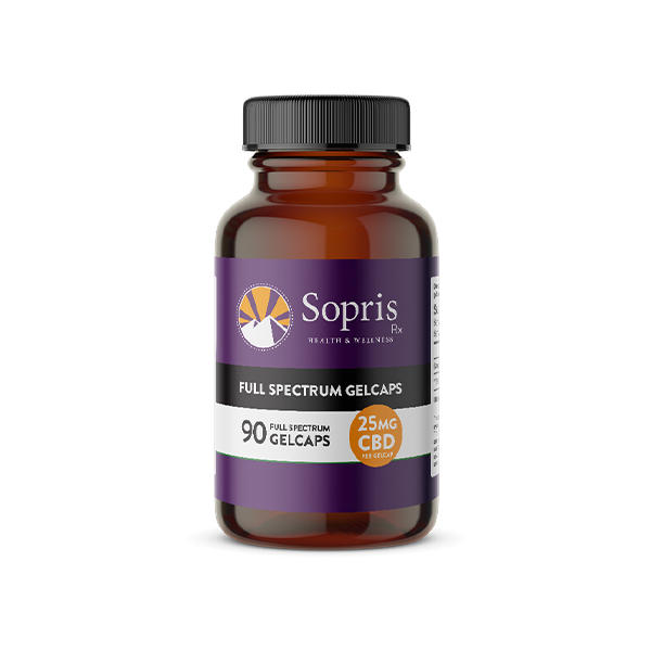 25 Mg Full Spectrum Cbd Gelcaps Sopris Health Wellness