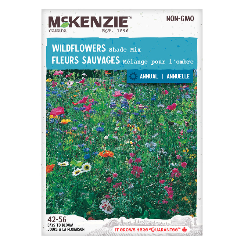 Wildflowers Shade Mix - McKenzie Seeds – Wildwood Outdoor Living