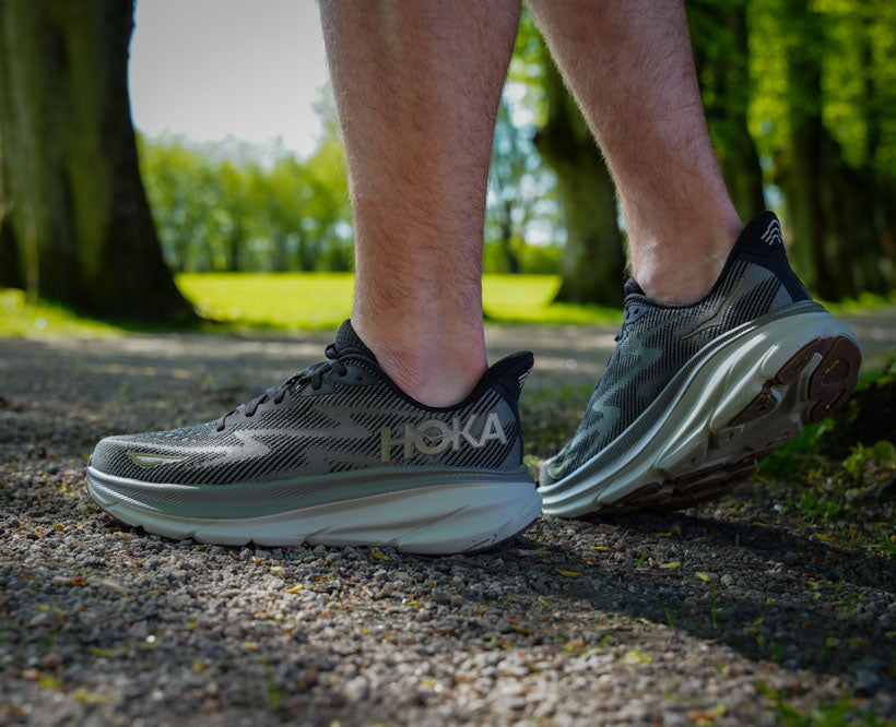 Hoka M CLIFTON 9 Black / Slate, US 10.5 / EU 44 2/3